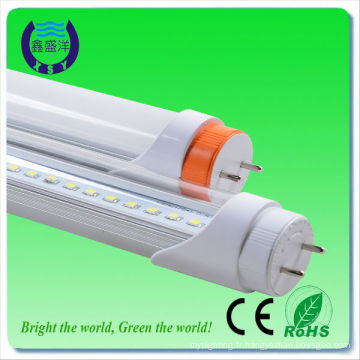 100lm / w haute lumière 4ft dlc ul économie d&#39;énergie t8 conduit tube lumière lampe à tube alimenté par batterie